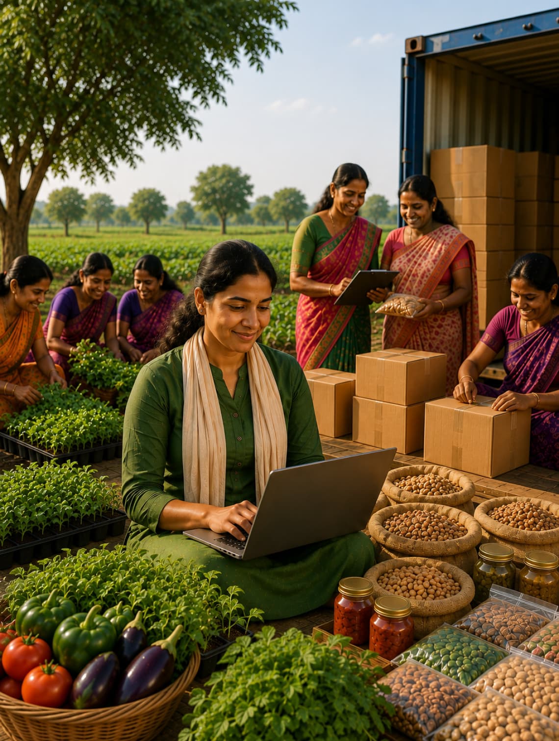 Tablet controlling greenhouse operations