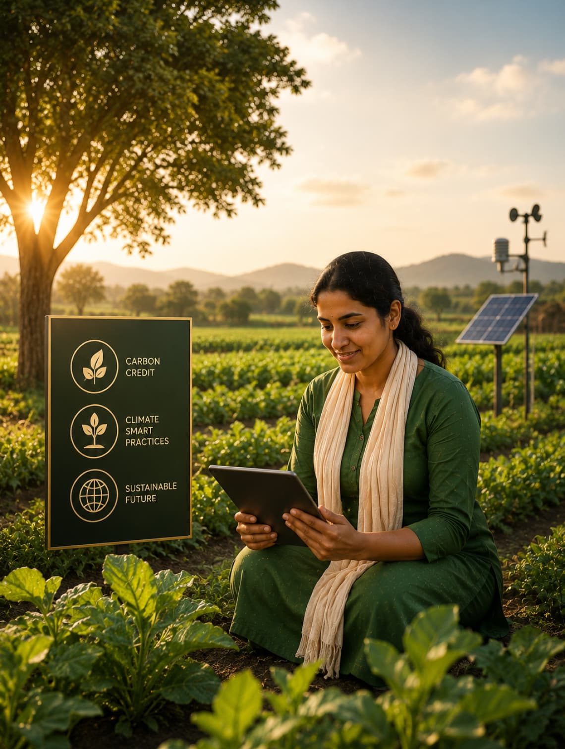 Greenhouse rows with irrigation infrastructure