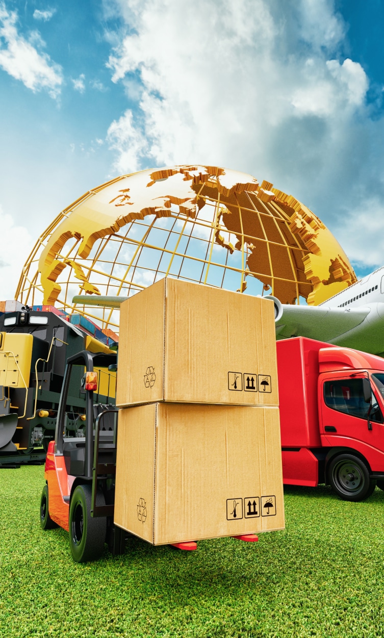 Warehouse boxes and logistics for agricultural supply chain