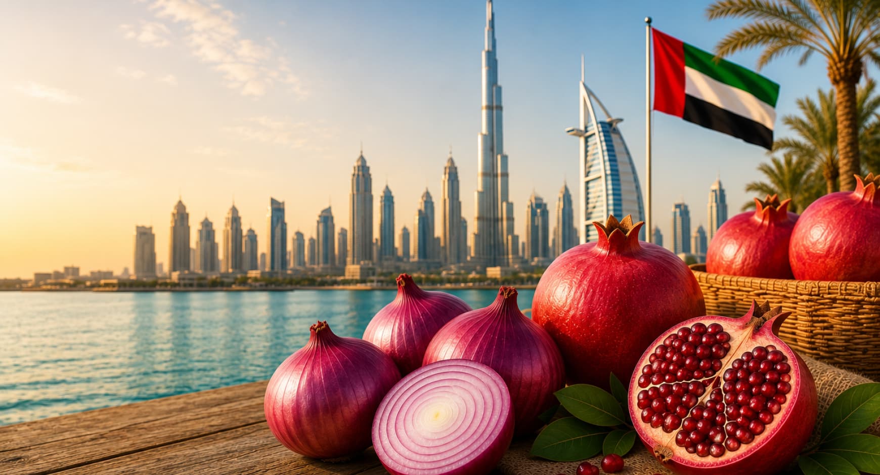 Fresh onions prepared for international export