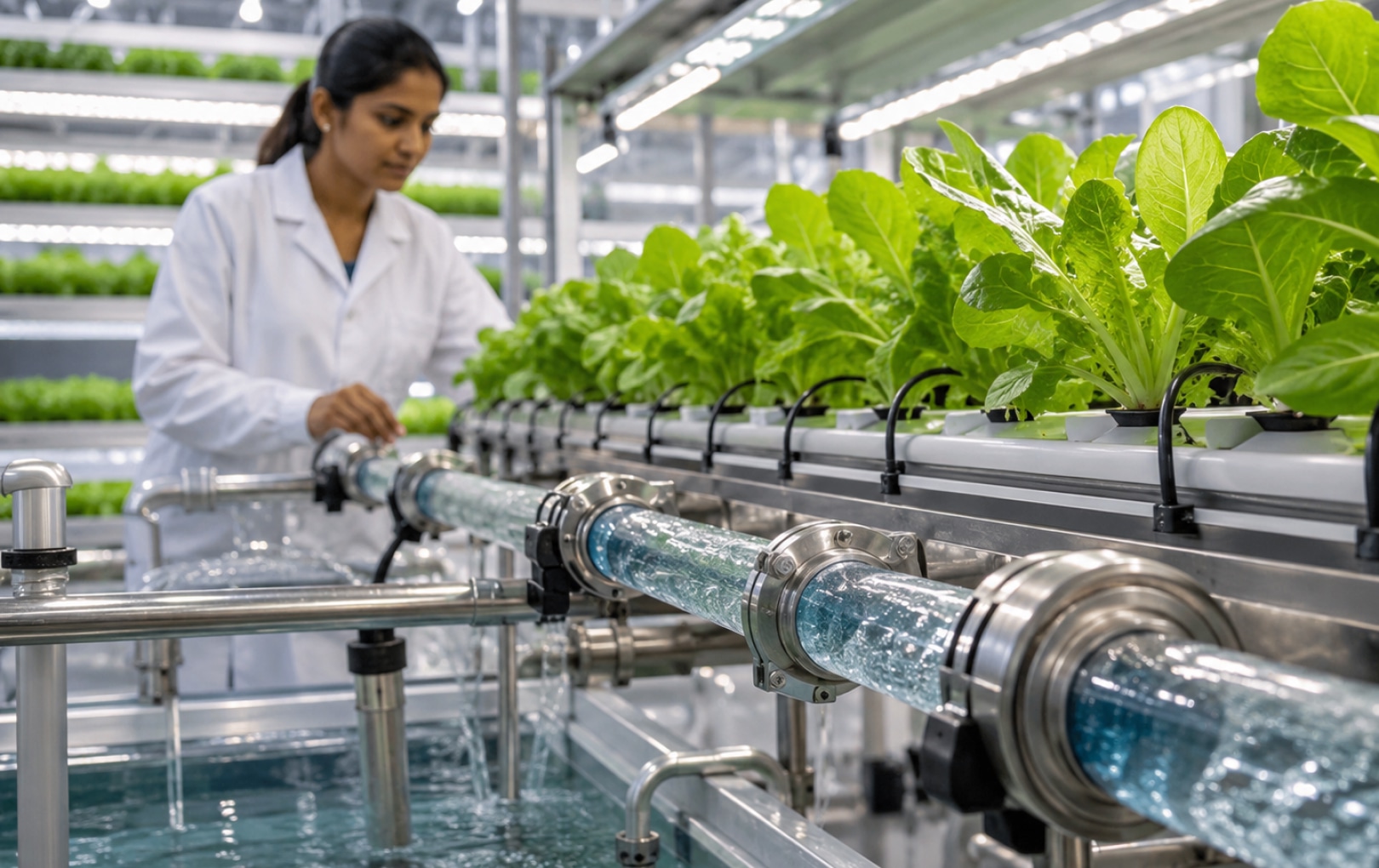 Controlled environment agriculture growing premium crops